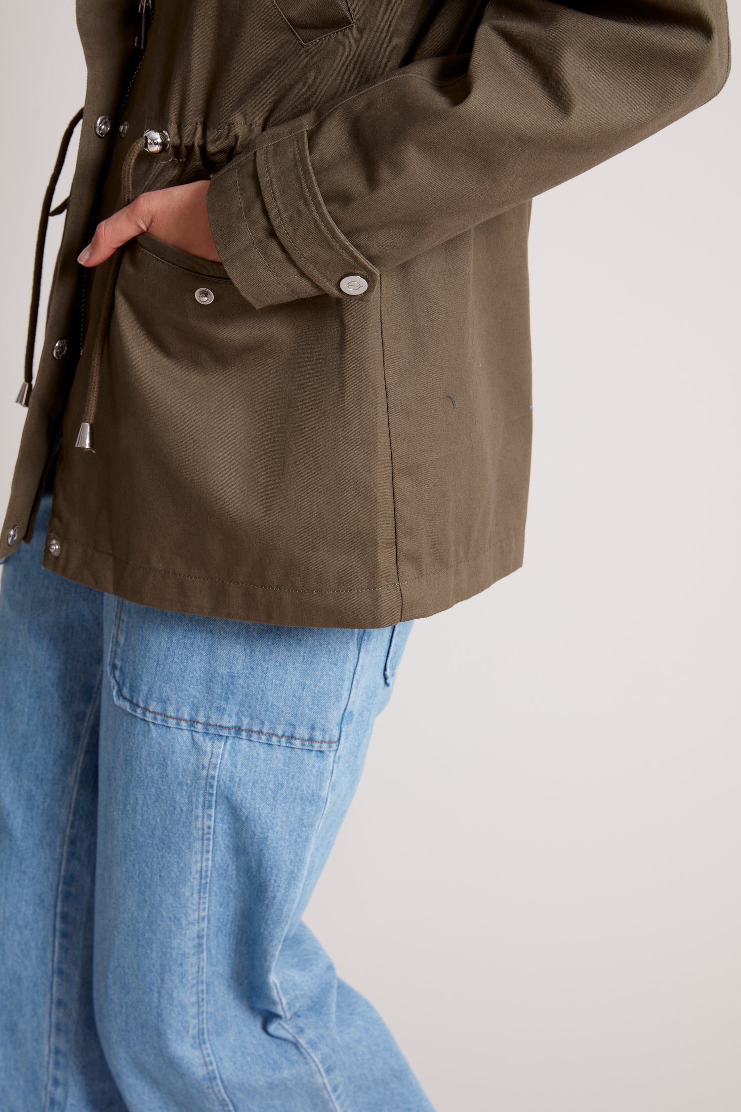 Anorak à col entonnoir & taille ajustée Tallulah