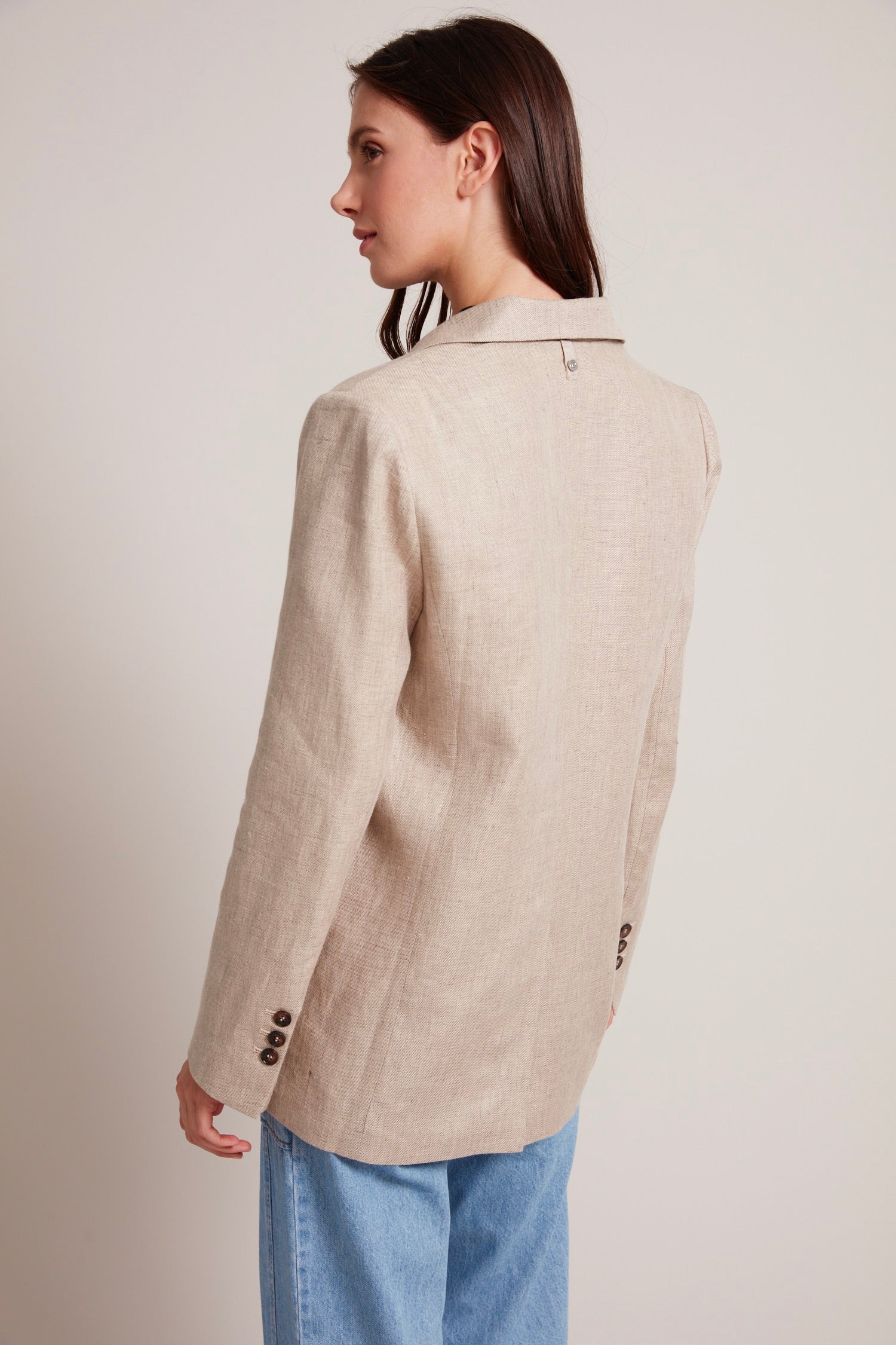 Jake boyfriend blazer straight cut