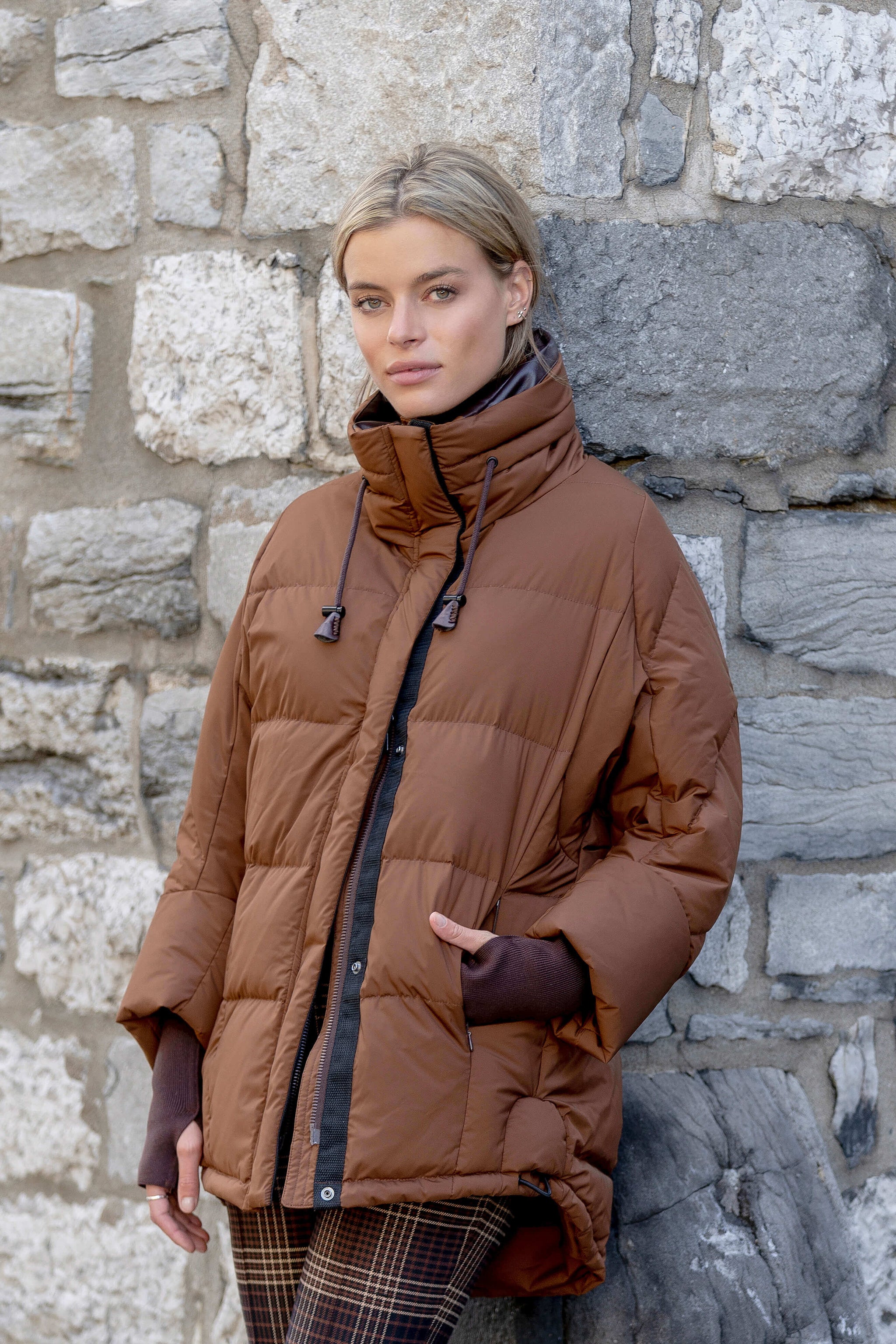 Manteau en laine moderne Anika
